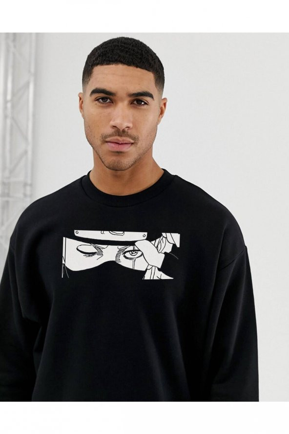 Unisex Naroto - hatake kakashisyh  Anime Baskılı Sweat