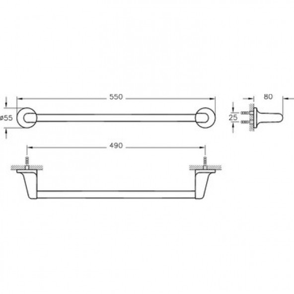 A44944 Vitra Marin Uzun Havluluk - 2