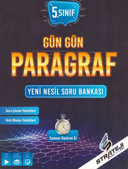 STRATEJİ 5.SINIF GÜN GÜN PARAGRAF SORU BANKASI