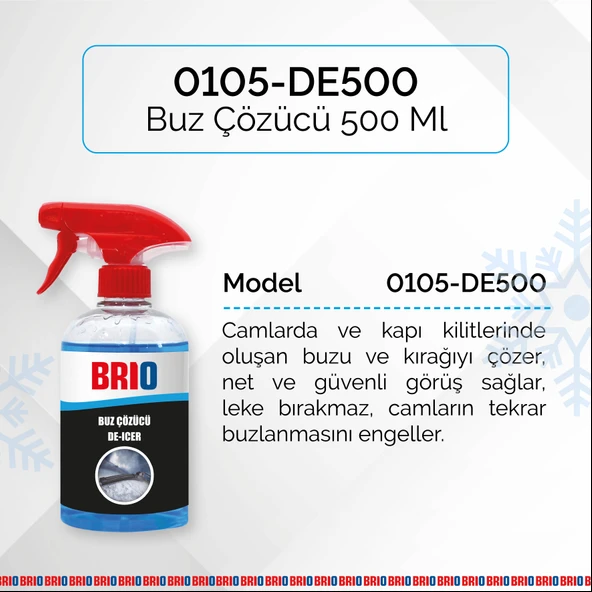 Brio Buz Çözücü  500 Ml - Resim 2