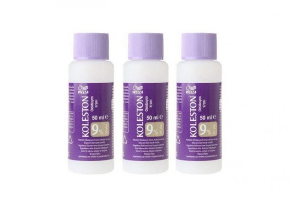 Koleston Peroksit 50 ml Oksidan 30 Volüm 9 3 Adet ürün görseli 1