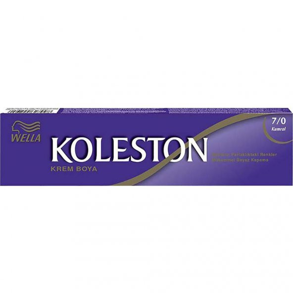 Koleston Tüp Boya 50 ml - 7.0 Kumral 3 Adet - 2