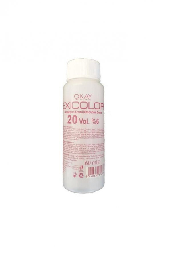 Exicolor Oksidan Peroksit 60 Ml 20 Volüm 6 5 Adet - 2