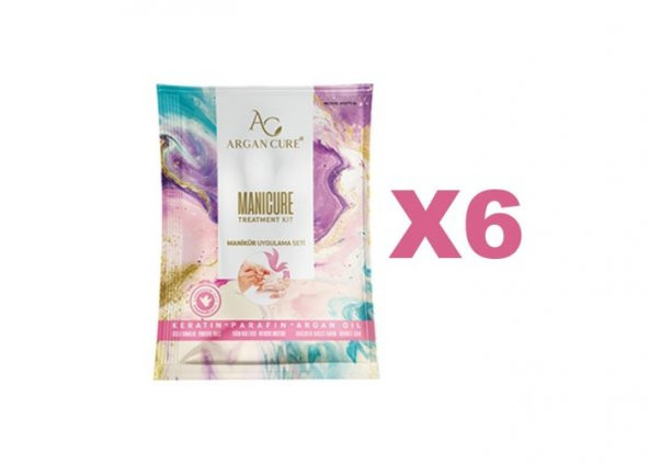 Argan Cure Manikür Uygulama Seti 6 Adet