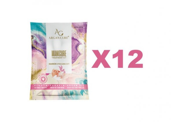 Argan Cure Manikür Uygulama Seti 12 Adet