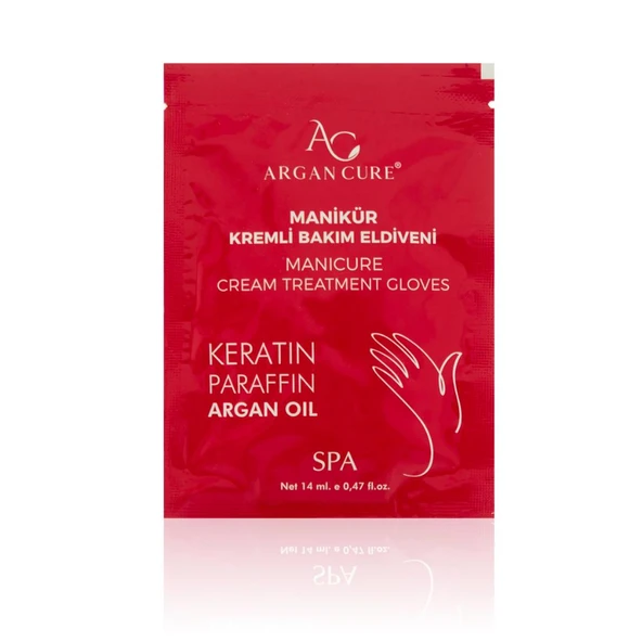 Argan Cure Manikür Kremli Bakım Eldiveni X5 Pedikür Kremli Bakım Çorabı X5 (10'lu Avantaj Paketi) - 3