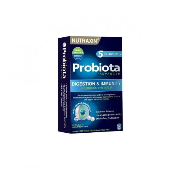 Probiota Advanced Probiyotik Kompleks İçeren Takviye Edici Gıda 60 Tablet