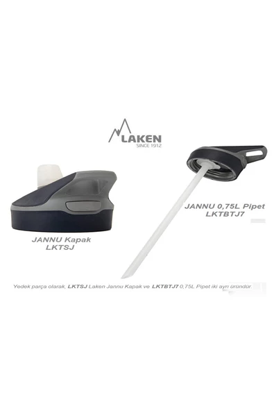 Laken Çelik 18/8 Jannu Termos Şişe 0,75L - Pembe LKTJ7P - 4