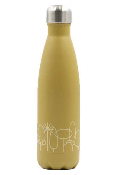 Laken Çelik 18/8 LakenJoy Termos Şişe 0,50L - Drinklife Forest LKDLJ50F