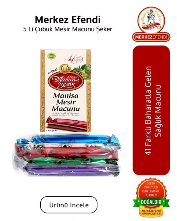 Mesir Mesir Macunu 5 li Çubuk 3 lü Avantaj Paketi - 2