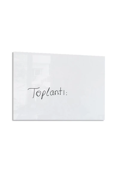 50x60cm - Cam Ocak Koruyucu - Temperli Cam Yazı Tahtası - Resim 2