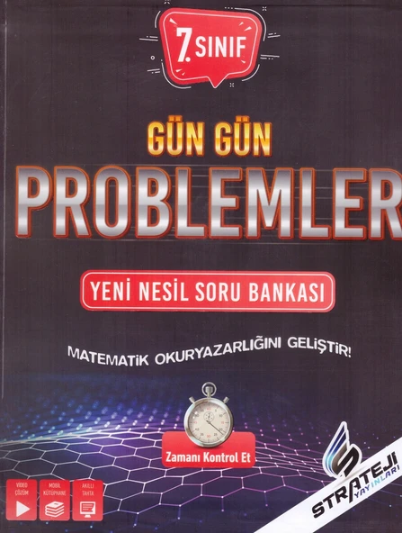 STRATEJİ 7.SINIF GÜN GÜN PROBLEMLER SORU BANKASI ürün görseli 1