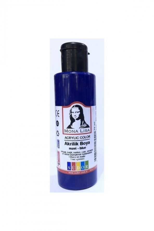 Südor Monalisa Akrilik Boya 6x70 ml Şışe Sd1006 - 4