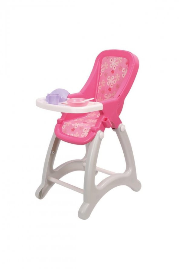 ALLES Polesie Oyuncak Bebek Mama Sandalyesi "bebi" No :2 - Pol-48011-pembe