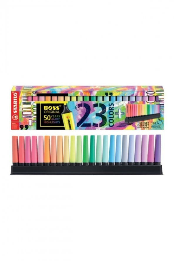 Stabilo Boss Original 50.yıla Özel Fosforlu Kalem Seti 7023-01-5