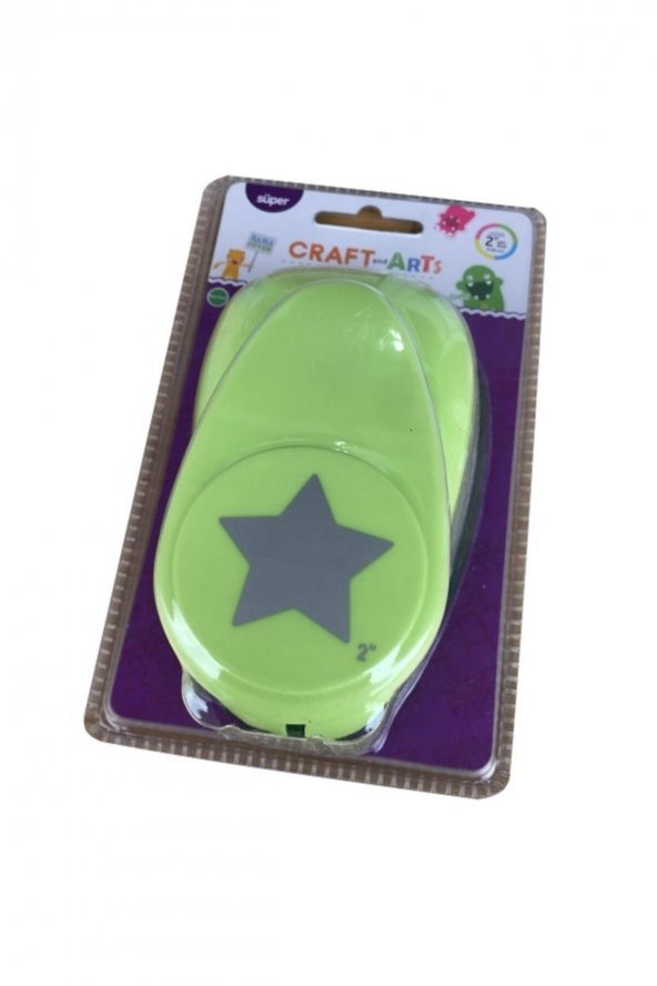 Craft and Arts 2 Süper Boy Şekilgeç Yıldız (şekilli Delgeç) ürün görseli 1