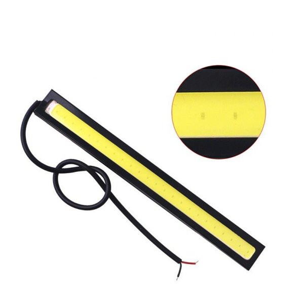 Lamba Cob Led 2 Adet Beyaz Tp Gündüz Farı Ledi 14 x 1,5 cm - 6