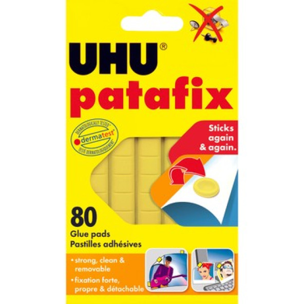 Uhu Patafix Hamur Yapıştırıcı Sarı