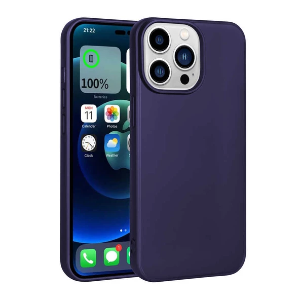 Apple iPhone 14 Pro Max Kılıf Zore Premier Silikon Kapak - 6