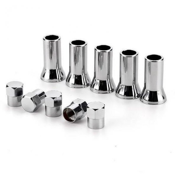 Metal Sibop Kapağı 5 adet Kısa Siboplar İçin