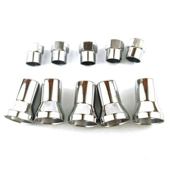 Metal Sibop Kapağı 5 adet Kısa Siboplar İçin - 2