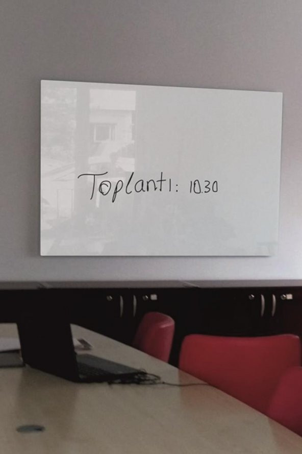 60x70 Cm Temperli Cam Yazı Tahtası - 3