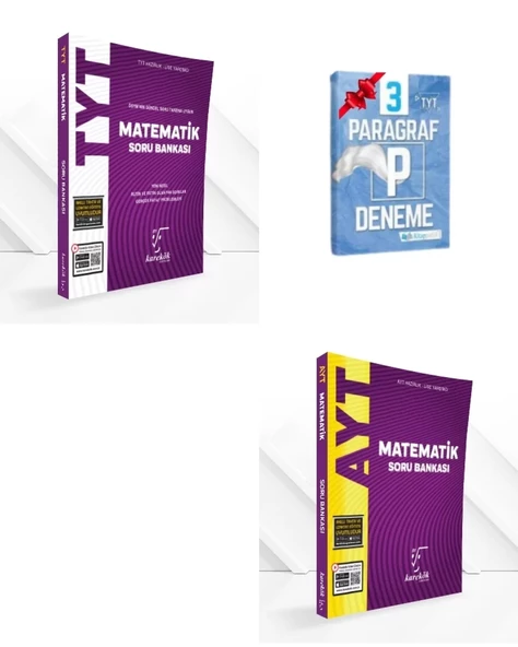 TYT Matematik ve AYT Matematik Soru Bankası Seti