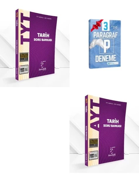 TYT Tarih ve AYT Tarih Soru Bankası Seti