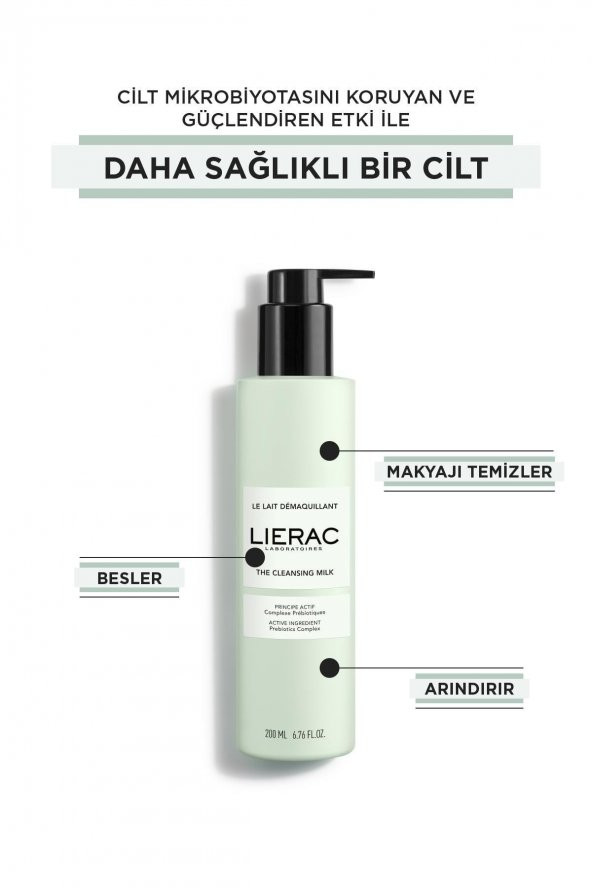 Lierac Cleansing Milk 200 ml - 2