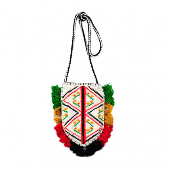 Püsküllü Otantik Çanta