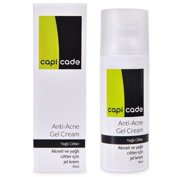 Capicade Anti-Acne Yağlı Ciltler İçin Akne Kremi 50 ml