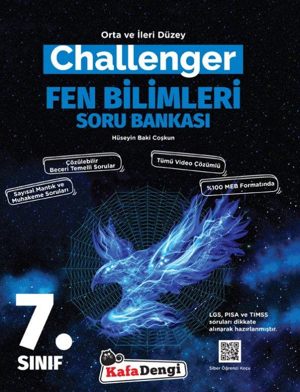 Kafadengi 2024 7. Sınıf Fen Bilimleri Challenger Soru Bankası ürün görseli