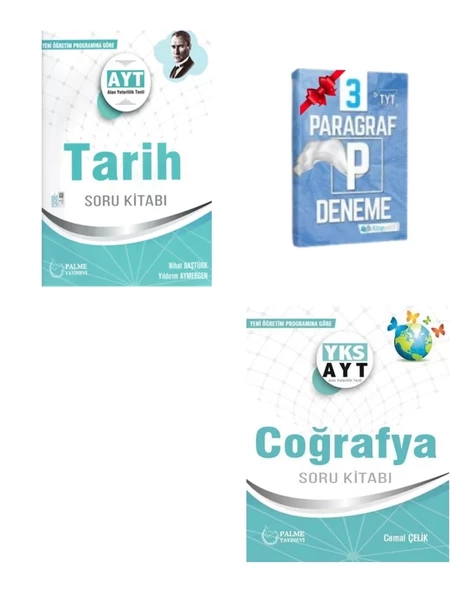 AYT Tarih ve AYT Coğrafya Soru Kitabı Set