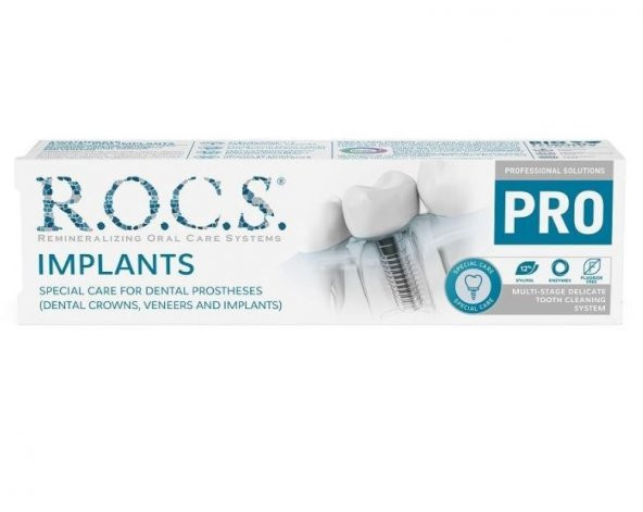 Rocs  İmplants Pro Diş Macunu 74 Gr 4607034476229