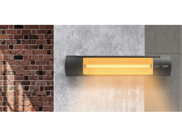 Dysis Htr7407 Termal Duvar Tipi 2300w Infrared Mekanik Isıtıcı (Ayak Hediyeli) - Resim 3