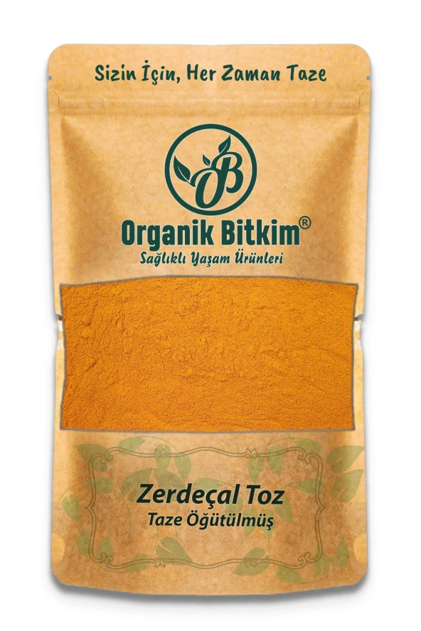 Organik Bitkim Zerdeçal Toz (Öğütülmüş) 150 gr ürün görseli 1