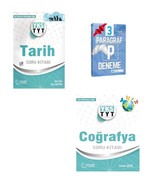 YKS TYT Tarih ve Coğrafya Soru Kitabı
