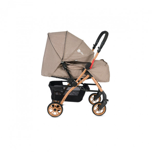 4 Baby Active Gold Çift Yönlü Bebek Arabası Antrasit - 2