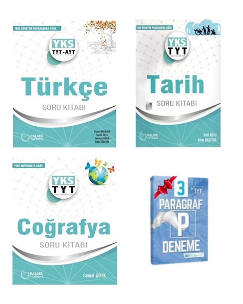 YKS TYT Türkçe Tarih ve Coğrafya Soru Kitabı