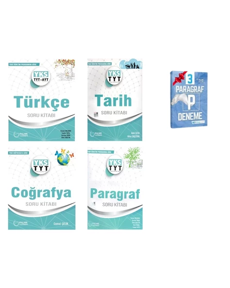 YKS TYT Türkçe Tarih Coğrafya ve Paragraf Soru Kitabı