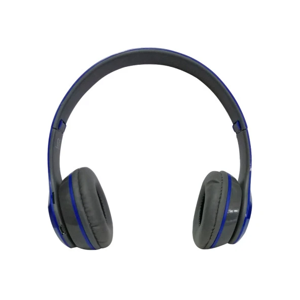 Jopus Thirsty Kablosuz Kulak Üstü Bluetooth Kulaklık - Mavi