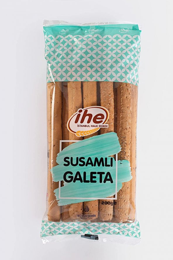 İstanbul Halk Ekmek Galeta Susamlı, 200 gr