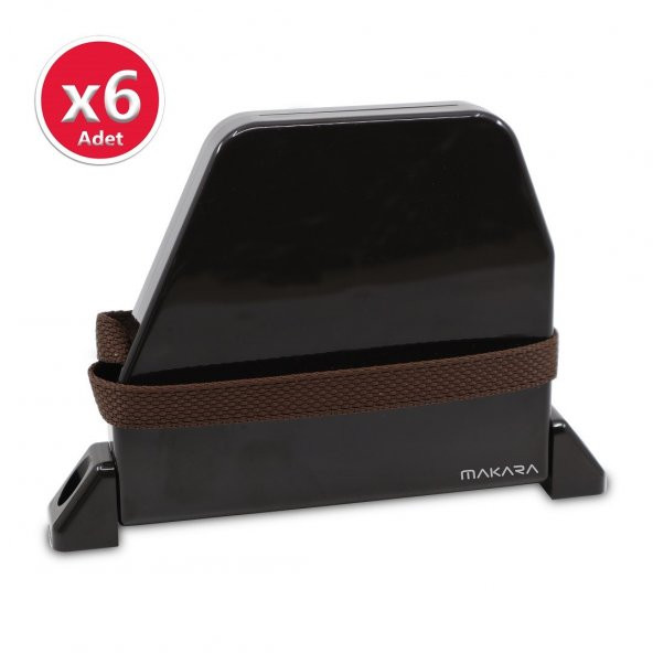 MAKARA Panjur Makarası (Köşeli Model, Panjur İpi) Koyu Kahve - 5 Mt X 6 ADET