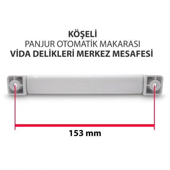 MAKARA Panjur Makarası (Köşeli Model, Panjur İpi) Koyu Kahve - 5 Mt X 6 ADET - 2