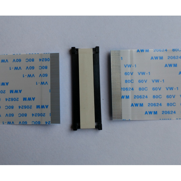 Flex kablo ekleme uzatma adaptörü Ffc konnektörü Uzatma soketi 60 pin 60-60 - Resim 3