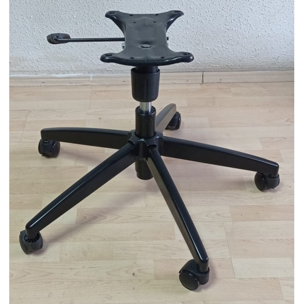 Oyuncu Koltuğu Yıldız Ayağı Yüksek Piramit Ayak Tek Kol Mekanizma Siyah Pistonlu - Resim 5