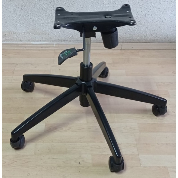 Oyuncu Koltuğu Yıldız Ayağı Yüksek Piramit Ayak Tek Kol Mekanizma Siyah Pistonlu - Resim 6