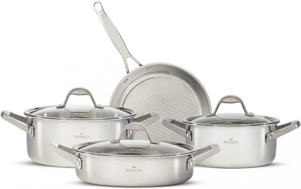 Power Steel 3 Ply 7 Parça Set