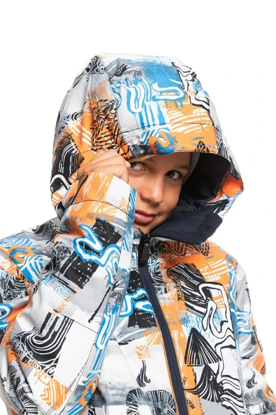 Quiksilver  EQBTJ03171 - Morton Erkek Snowboard Su Geçirmez Kayak Montu - Resim 6