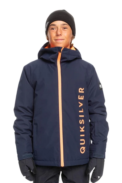 Quiksilver  EQBTJ03171 - Morton Erkek Snowboard Su Geçirmez Kayak Montu - Resim 10